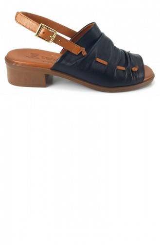 Black Summer Sandals 13084