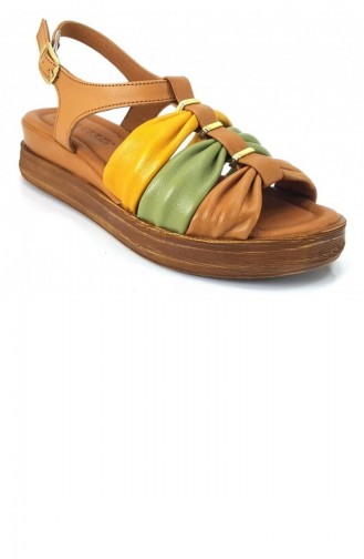 Tan Summer Sandals 13093