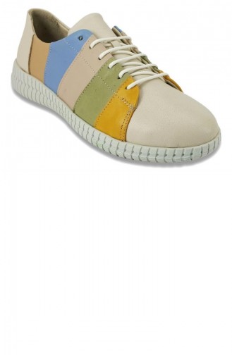 Beige Casual Shoes 13094