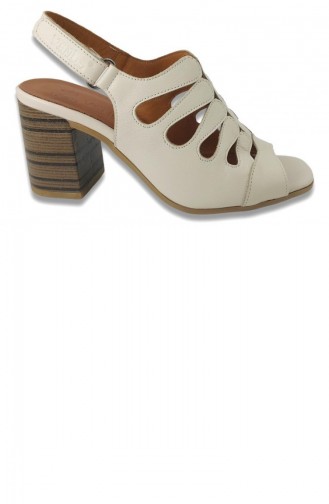 Beige Summer Sandals 13214