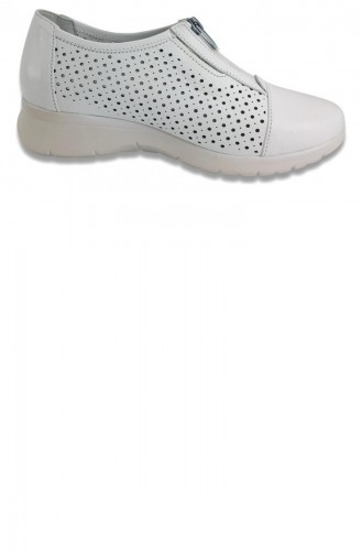 White Casual Shoes 13231