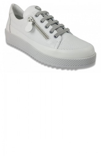 White Casual Shoes 13241