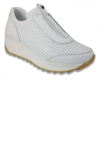 White Casual Shoes 13247