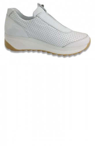 White Casual Shoes 13247