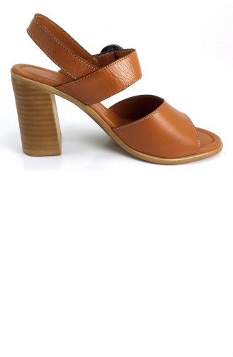 Tobacco Brown Summer Sandals 13262