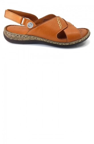 Tobacco Brown Summer Sandals 13266