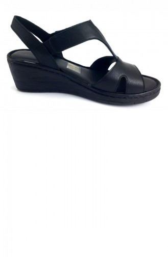 Black Summer Sandals 13270
