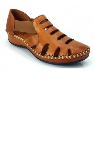 Tobacco Brown Summer Sandals 13391