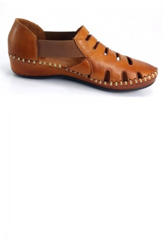 Tobacco Brown Summer Sandals 13391