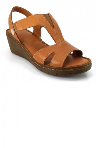 Tobacco Brown Summer Sandals 13404