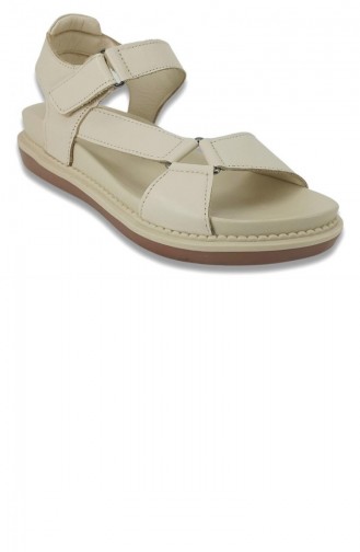 Beige Sommer Sandalen 13413
