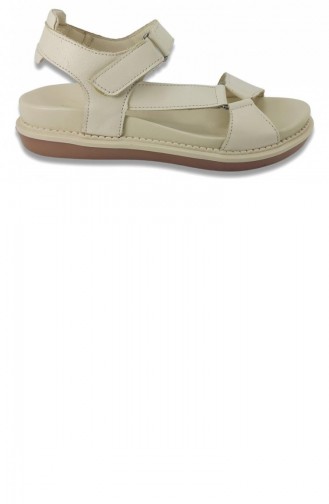 Beige Sommer Sandalen 13413