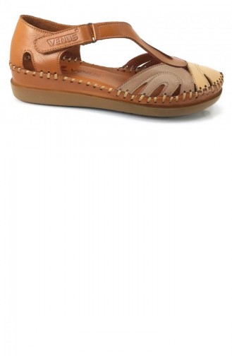 Tobacco Brown Summer Sandals 13417