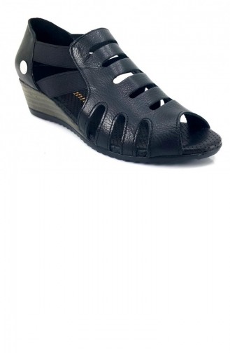 Schwarz Sommer Sandalen 13422