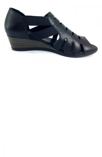 Schwarz Sommer Sandalen 13422
