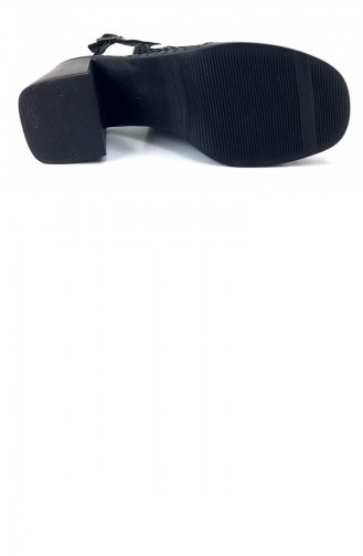Schwarz Sommer Sandalen 13464