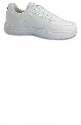White Sport Shoes 13505