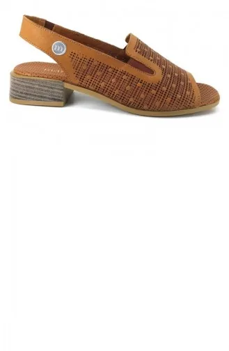 Sandales D`été Tabac 13533