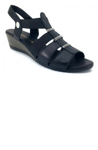 Schwarz Sommer Sandalen 13535