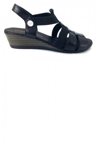 Schwarz Sommer Sandalen 13535