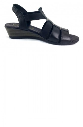 Schwarz Sommer Sandalen 13535