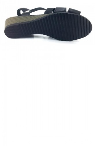Schwarz Sommer Sandalen 13535