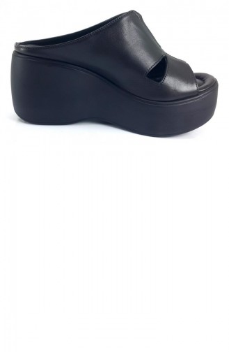Black Summer slippers 13537