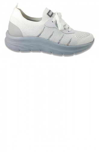 White Casual Shoes 13540