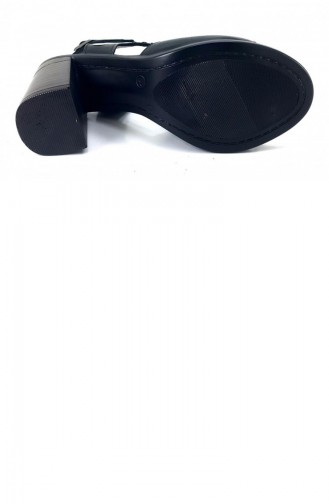 Black Summer Sandals 13638