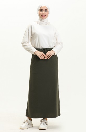 Khaki Skirt 0152-03