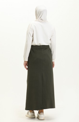 Khaki Skirt 0152-03