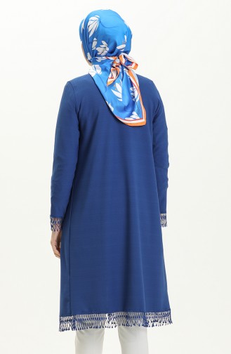 Basic Cardigan 3787-02 Indigo 3787-02