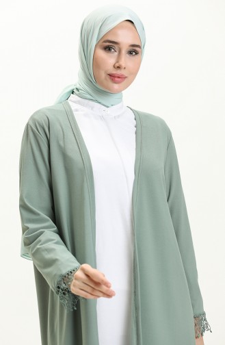 Cardigan Basique 3787-04 Vert Menthe 3787-04