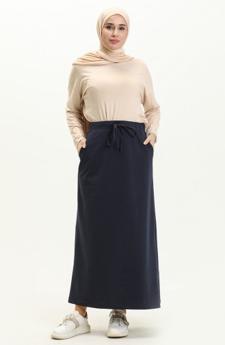 Navy Blue Rok 0152-05