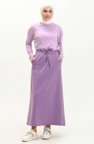 Lilac Color Skirt 0152-20
