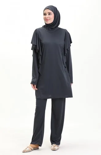 Hijab-Badeanzug 2225A-03 Anthrazit 2225A-03
