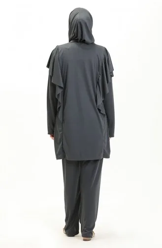 Hijab-Badeanzug 2225A-03 Anthrazit 2225A-03