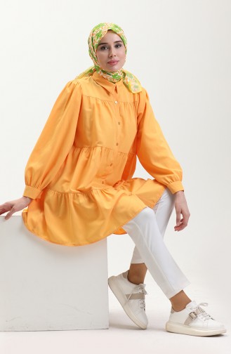Shirred Tunic 24Y8945-02 Mustard 24Y8945-02