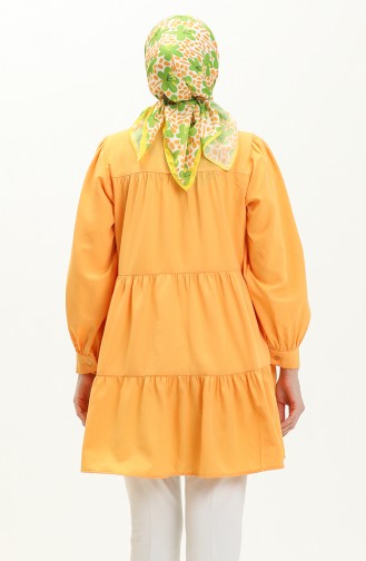 Shirred Tunic 24Y8945-02 Mustard 24Y8945-02