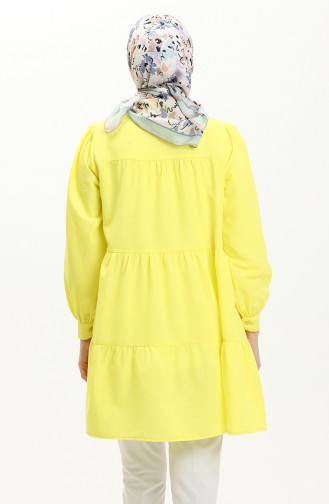 Shirred Tunic 24Y8945-03 Yellow 24Y8945-03