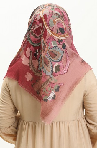 Printed Scarf 13222-01 Dusty Rose Plum 13222-01