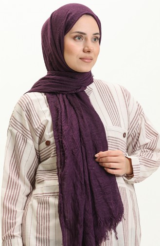 Madame Mary Crepe Shawl 19080-05 Purple 19080-05