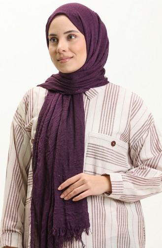 Madame Mary Crepe Shawl 19080-05 Purple 19080-05