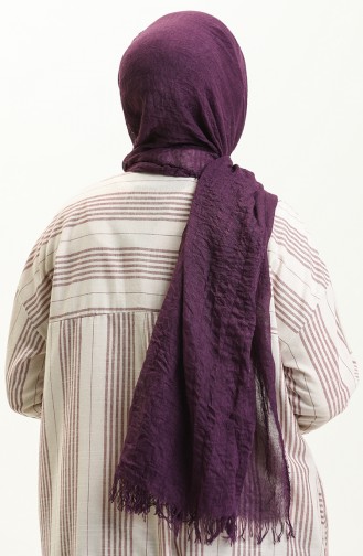 Madame Mary Crepe Shawl 19080-05 Purple 19080-05