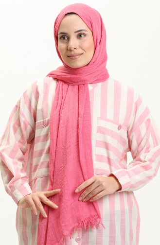 Madame Mary Crepe Shawl 19080-42 Candy Pink 19080-42