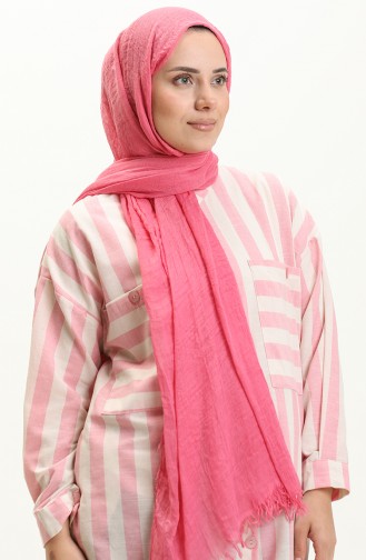 Madame Mary Crepe Shawl 19080-42 Candy Pink 19080-42