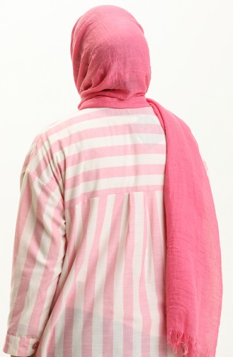 Madame Mary Crepe Shawl 19080-42 Candy Pink 19080-42