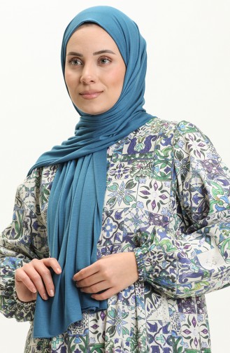 Combed Shawl 2003-24 light Petrol 2003-24