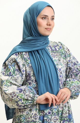 Combed Shawl 2003-24 light Petrol 2003-24