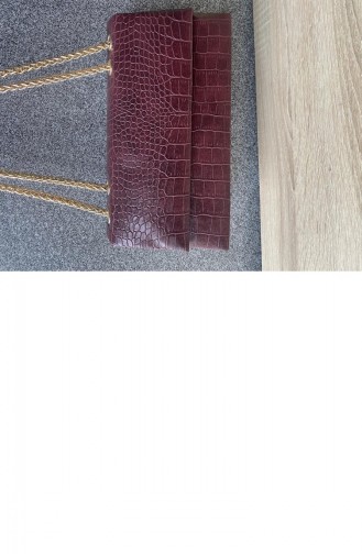 Weinrot Schultertasche 4186